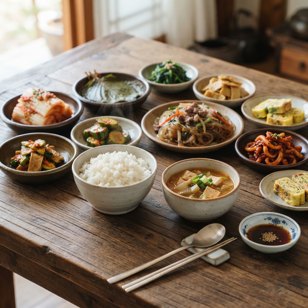제주 남원의 숨은 보석, 청포밥상에서 즐기는 점심 식사