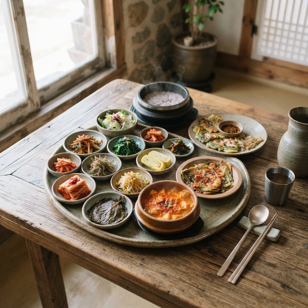 제주 표선의 숨은 맛집, 시골친구에서 맛보는 정겨운 한식의 매력