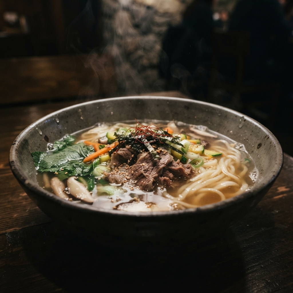 อัญมณีล้ำค่าใน Wollang-ro, เกาะเชจู: สัมผัสความลุ่มลึกของน้ำซุปที่ Hanjil Guksu