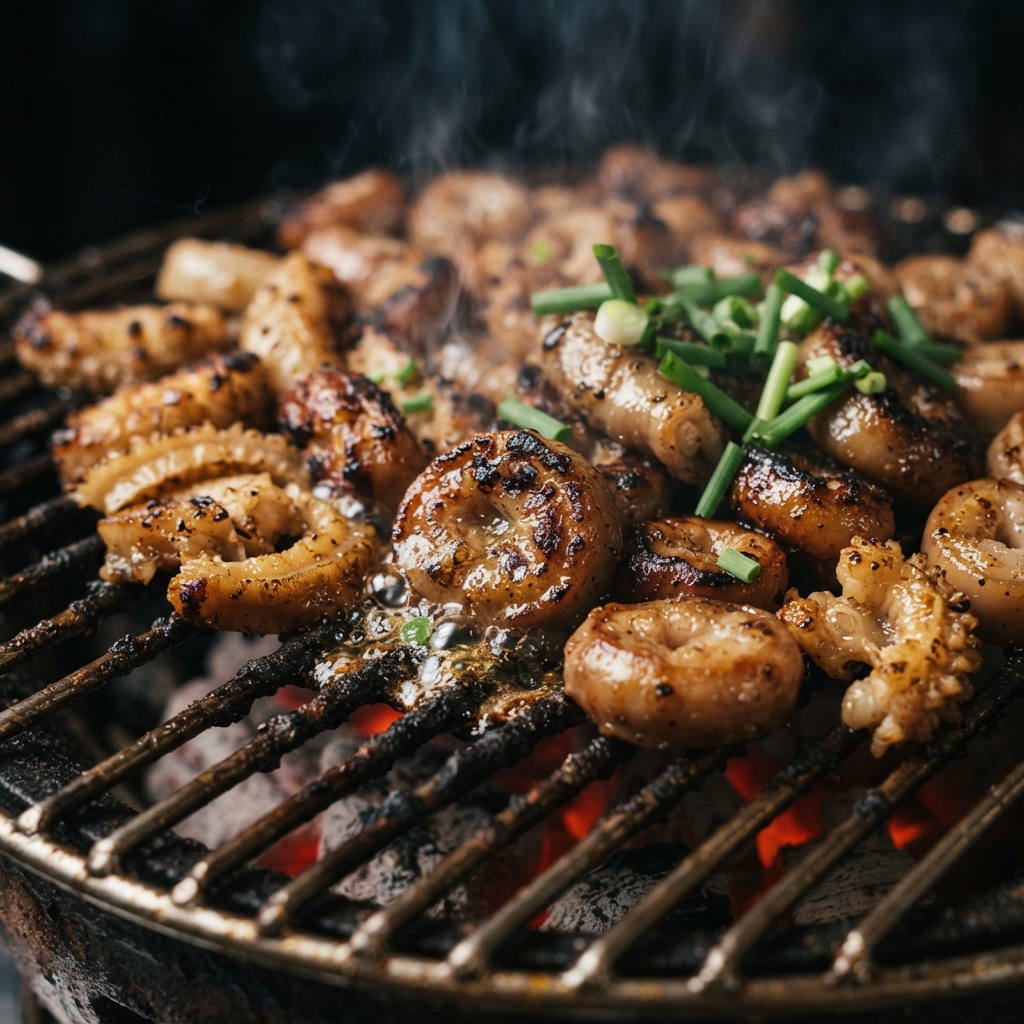 Savory Flavors at Jeju-gop, a Gopchang(grilled intestines) Hotspot in Shindaero, Jeju