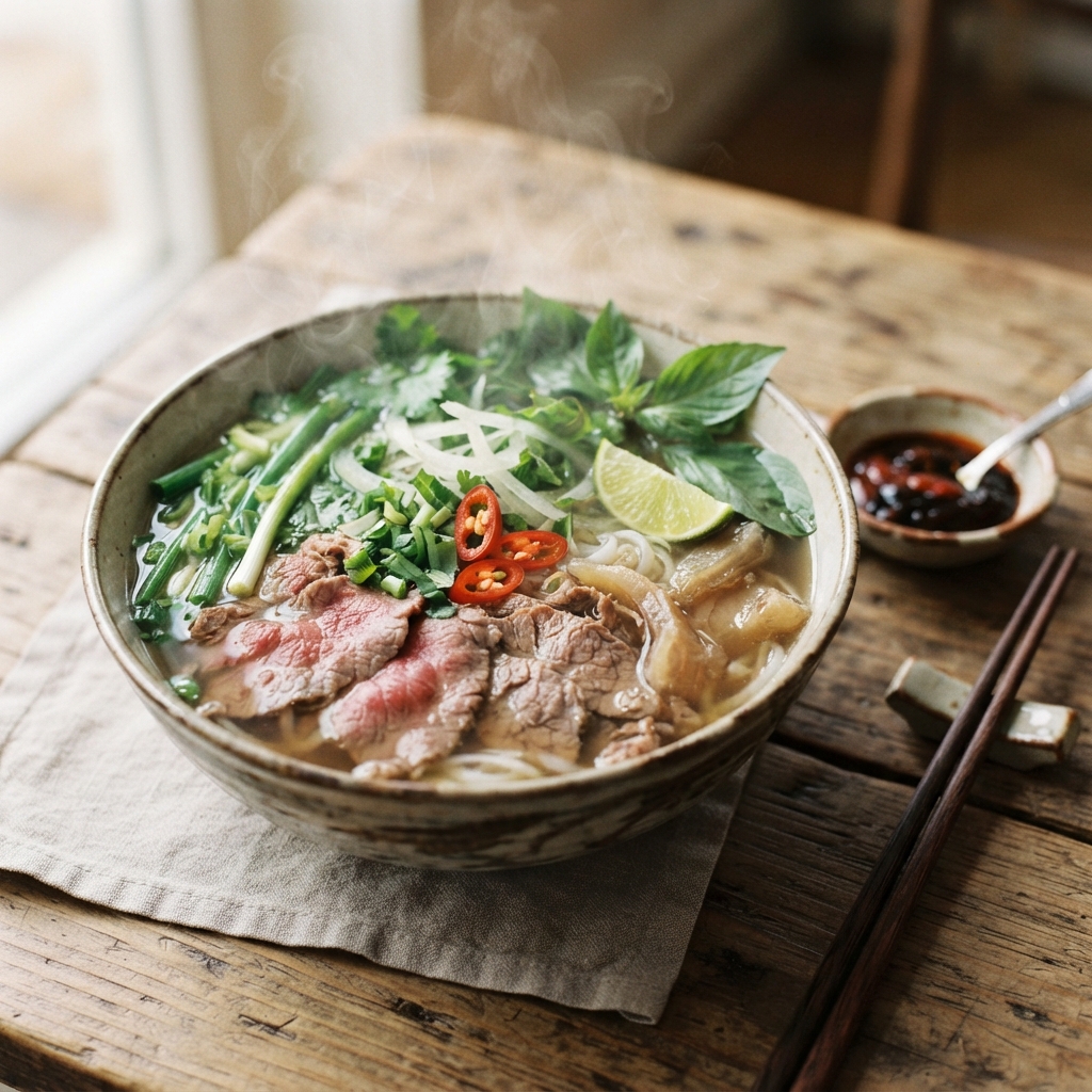 제주시청 근처 현지인이 찾는 쌀국수 맛집, 직포요쌀국수