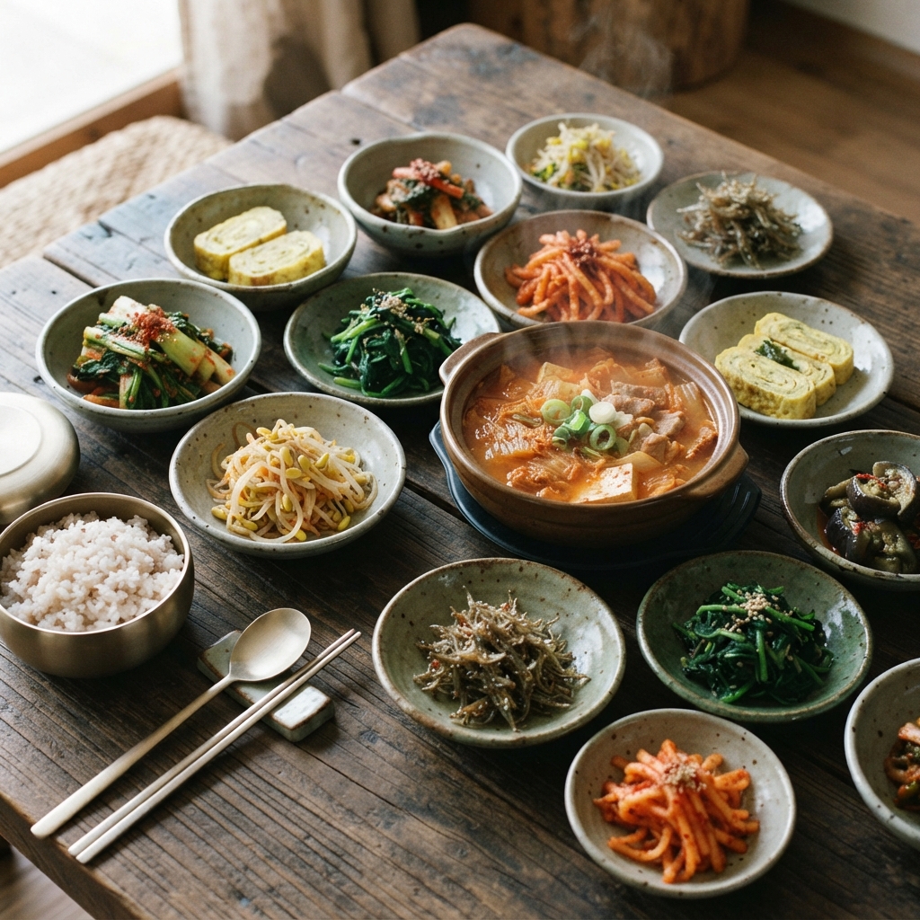 済州山川壇の隠れた名店、Kkongyang-Kkongyangで出会う韓国料理の真髄