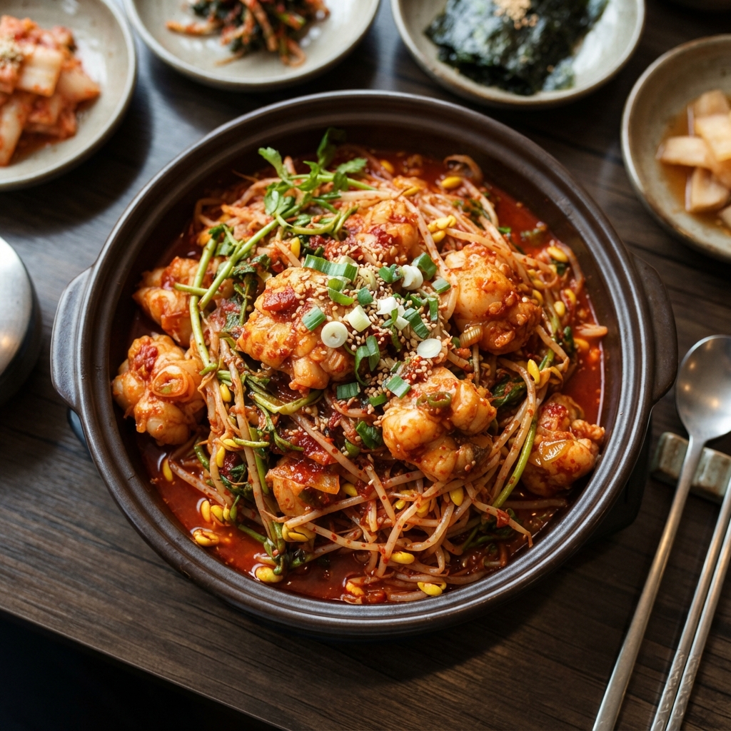 제주 현지인이 인정한 한림의 숨은 맛집, 제주등대아구찜