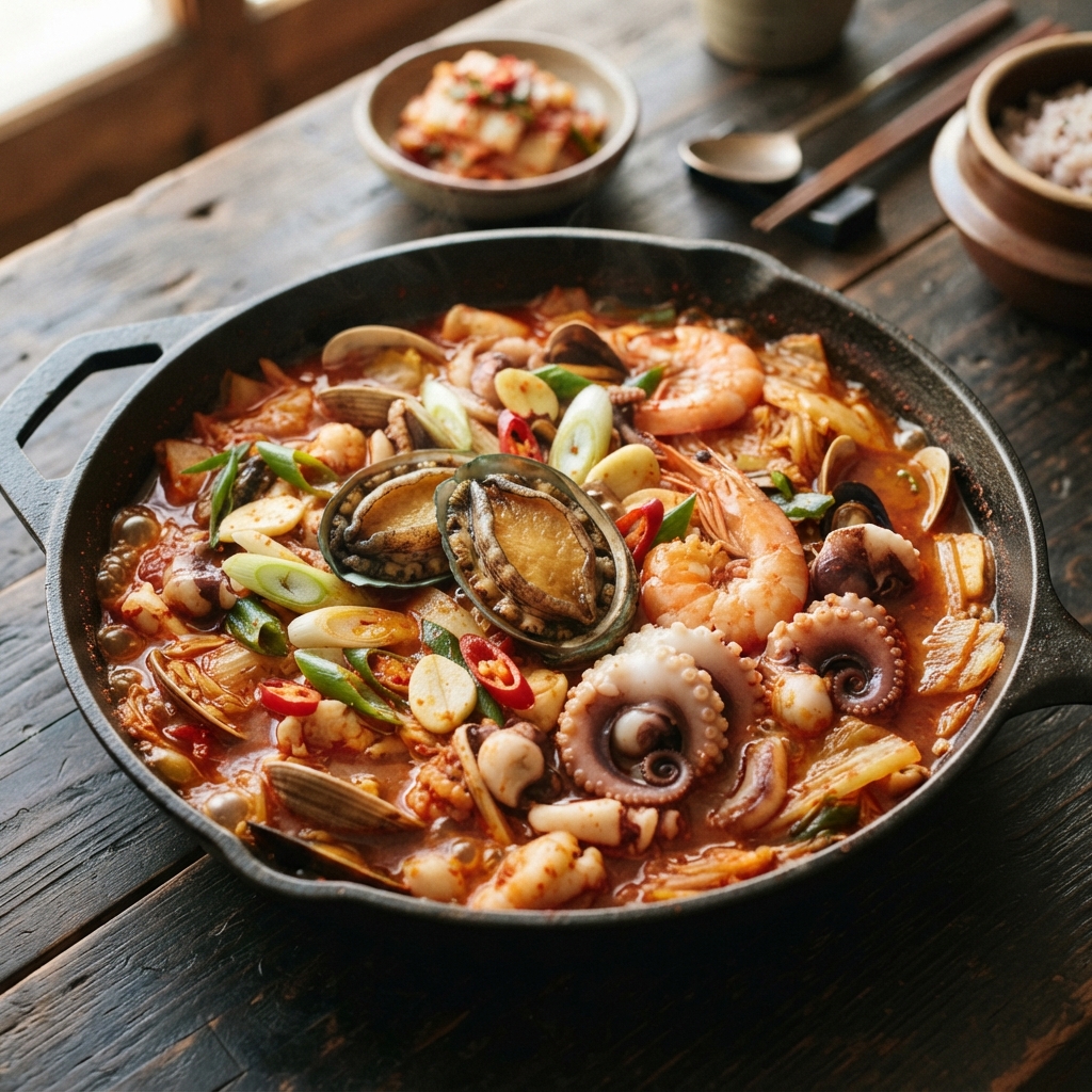 제주 현지인 추천 몬스터아구해물찜 삼양점 매콤한 별미 맛집