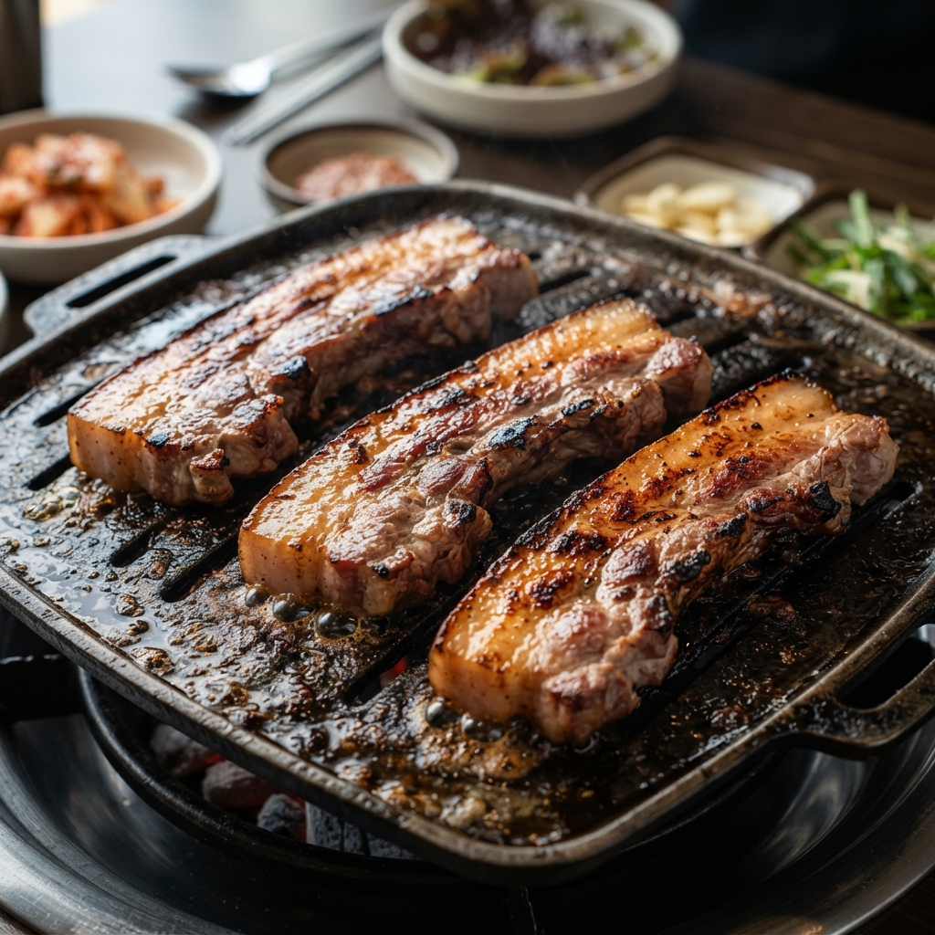 함덕에서 즐기는 완벽한 제주 흑돼지, 곱들락 함덕흑돼지