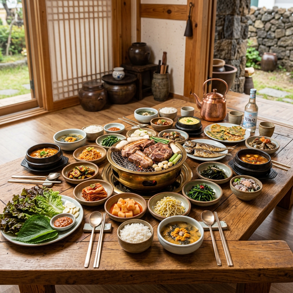 제주 서귀포 현지인 맛집, 꽃피는산골의 매력 탐구