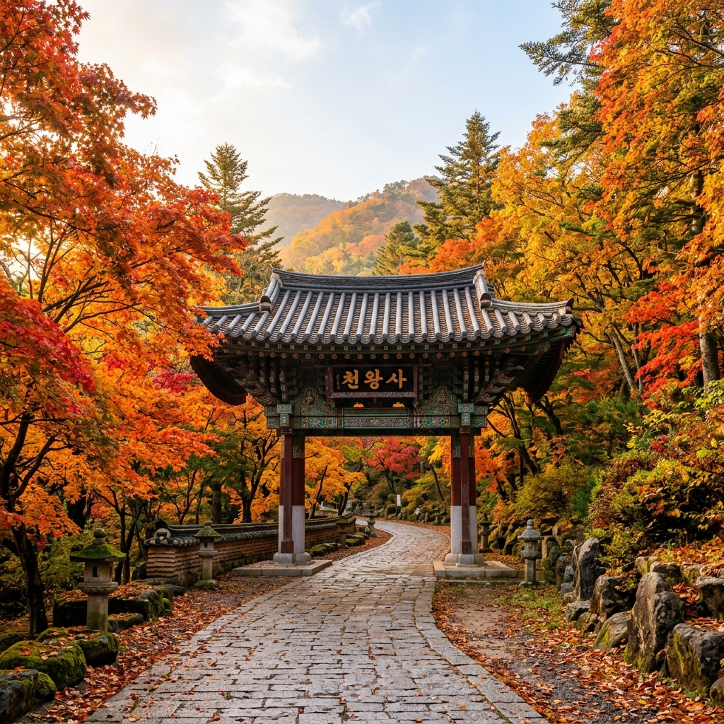 제주 여행의 숨겨진 보석, 천왕사에서 느끼는 평온한 여정