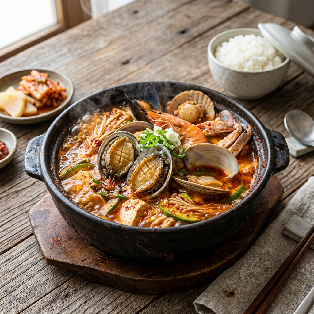 西归浦必访美食：Eomeong Ttukbaegi Olle Market Main Branch (어멍뚝배기 올레시장본점)