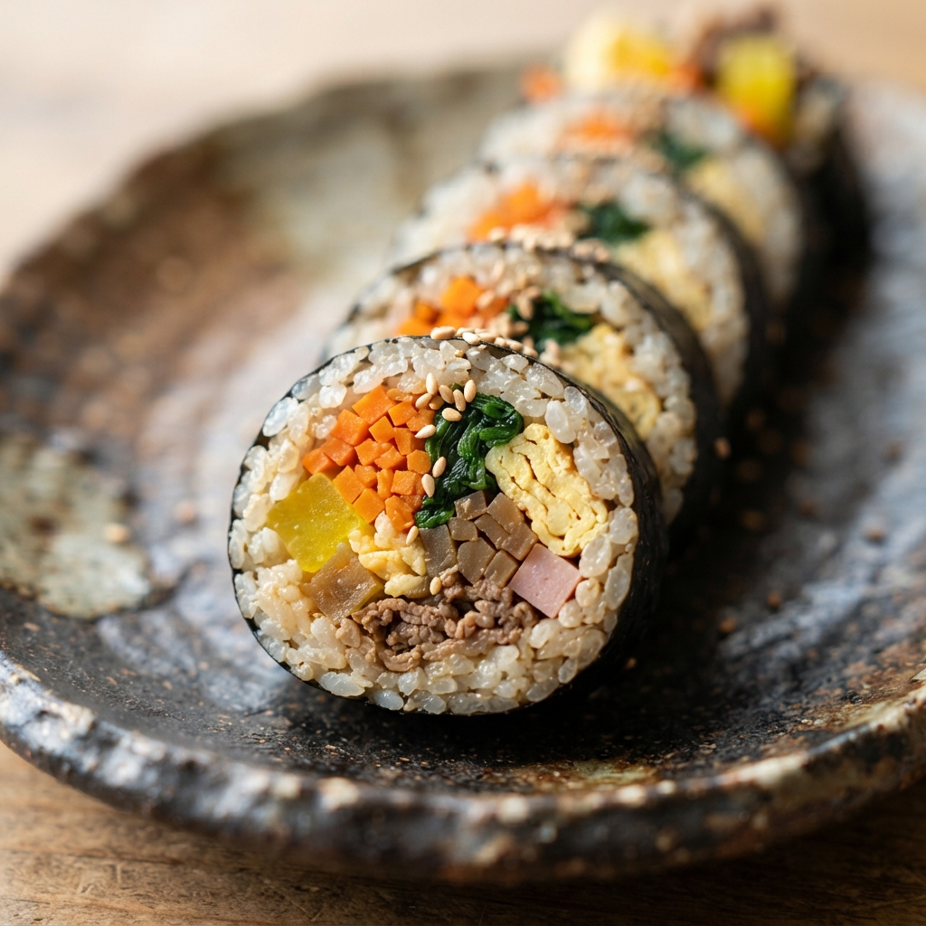 단무지 김밥: 제주의 아침을 깨우는 정성 가득한 한 줄