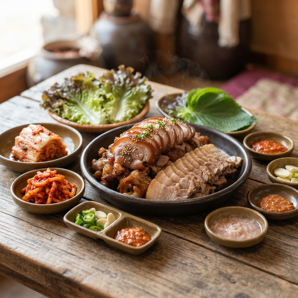 제주시 진군길에서 만나는 완벽한 족발, 바로족발보쌈