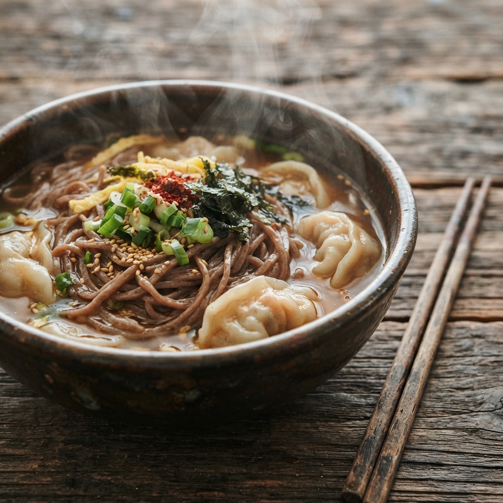 在济州西归浦体验淡雅风情，深度探访 Jeju Ongsimi Memil Kalguksu (济州옹심이메밀칼국수)