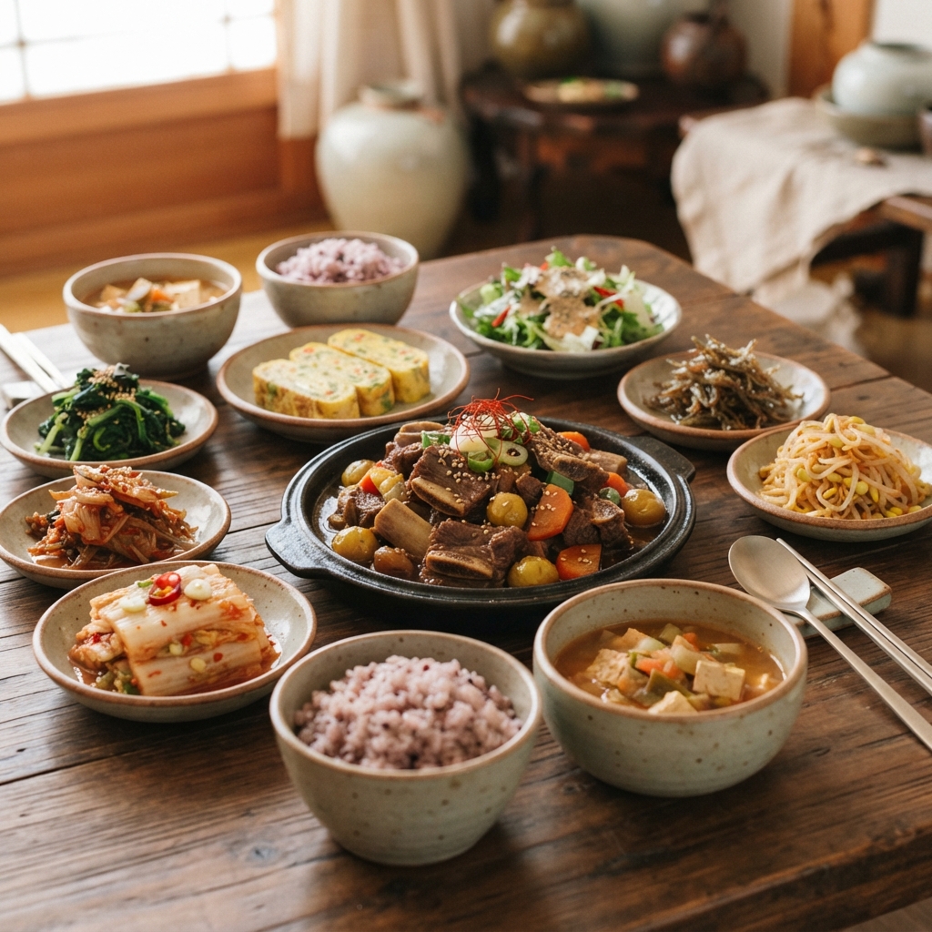제주시 정갈한 한식의 정석, 남원바당에서 경험하는 제주의 맛