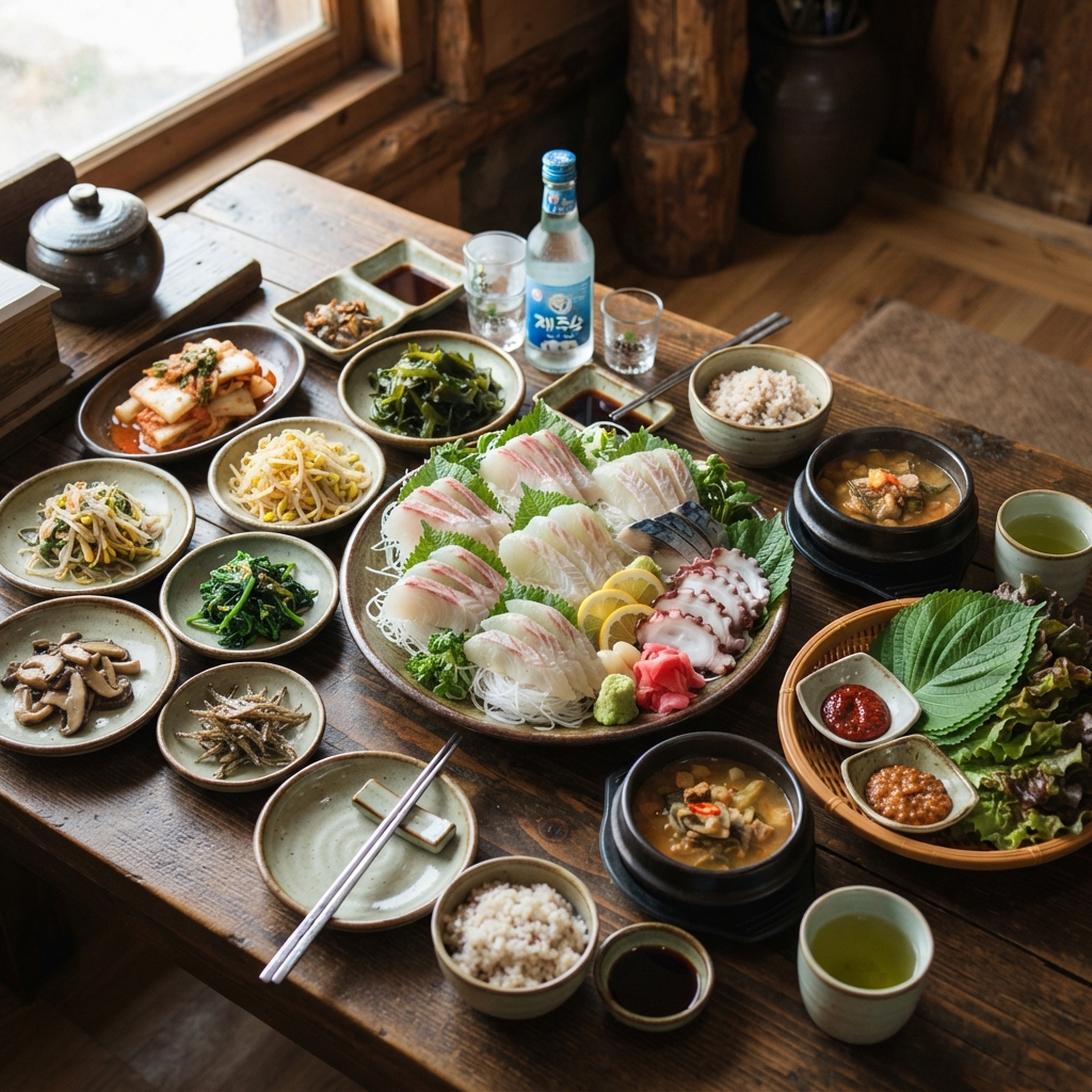 제주시 노형동 생선회 맛집 제철별미횟집에서 경험하는 신선한 제주 바다