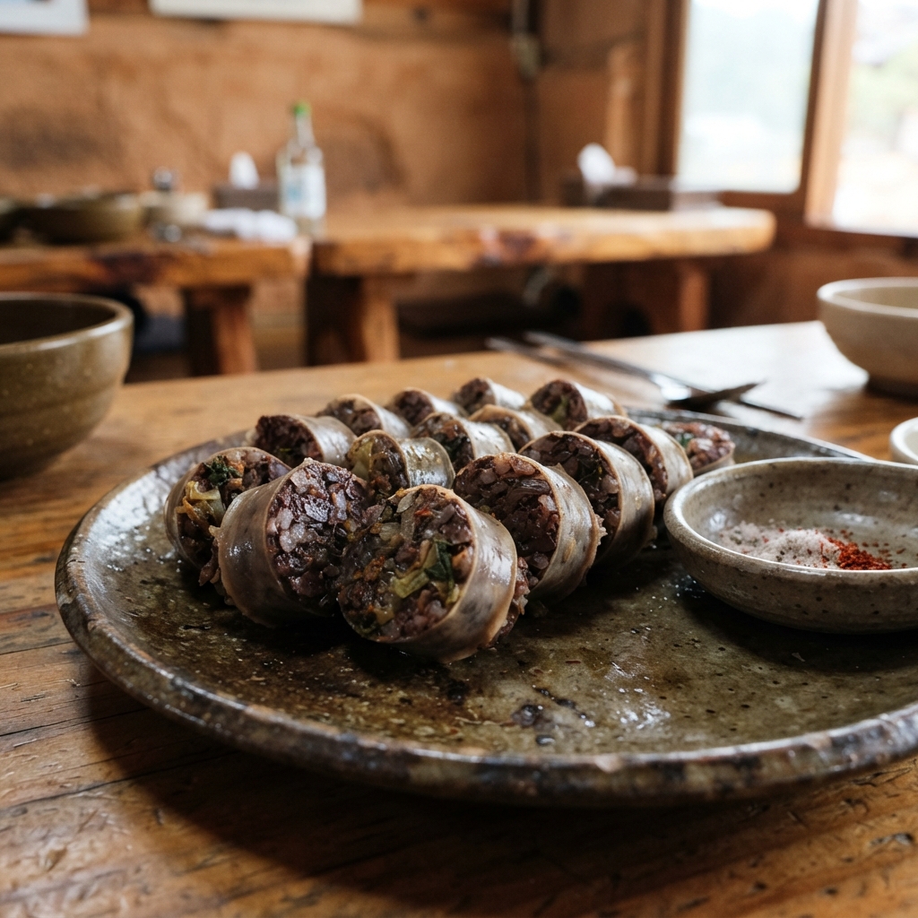 서귀포 남원읍 현지인들이 줄 서서 먹는 순댓국 맛집, 범일분식