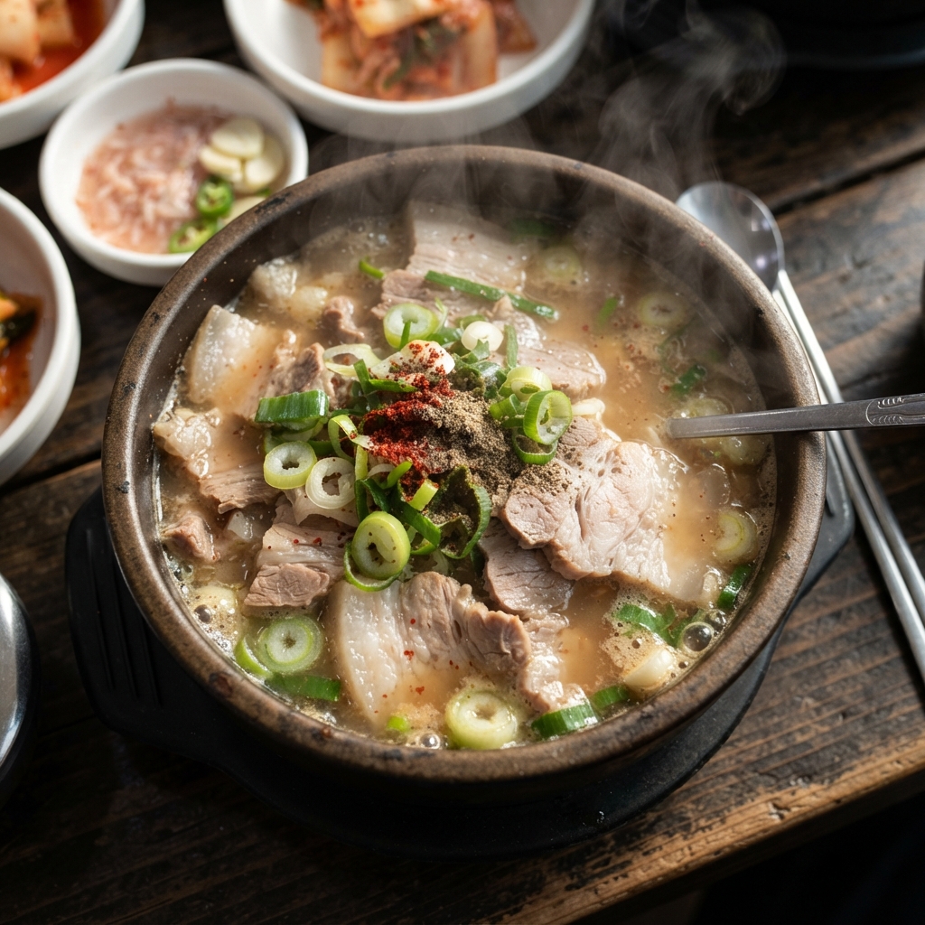 성산에서 만나는 든든한 한 끼, 다온돼지국밥